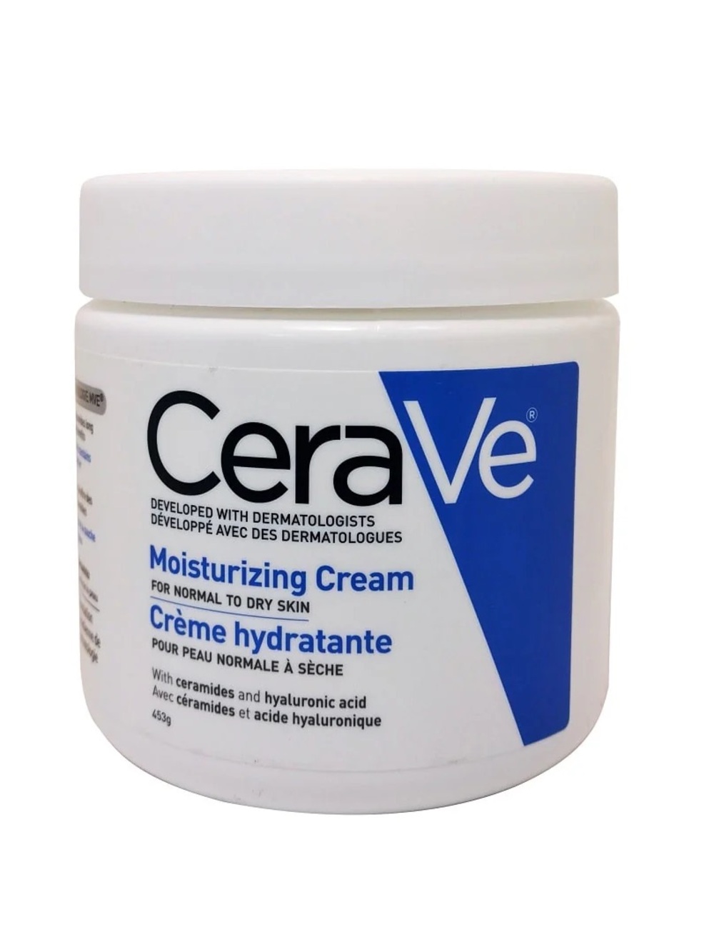 Cerave Moisturizing Cream Jar - White and Blue Packaging